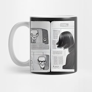 Newsreader | Comics Style Mug